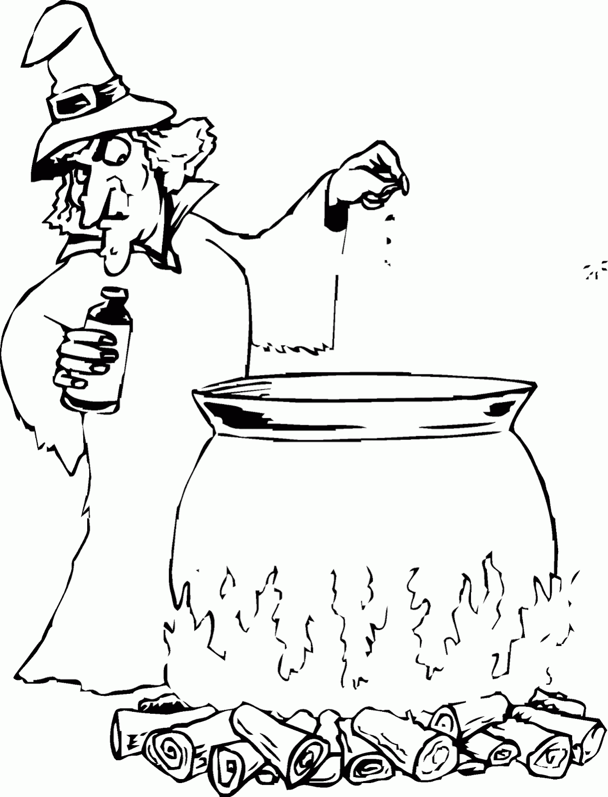 Gambar Kartun Nenek Masak - Adzka